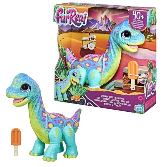 NIB FurReal Friends Snackin' Sam the Bronto - Picture 1 of 5